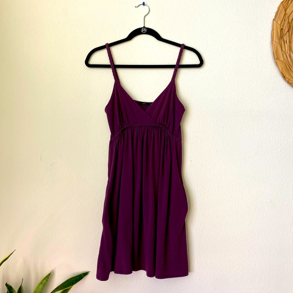 Small plum urban outfitters Lux dess